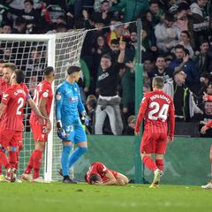 Archivada la causa por lanzamiento del palo en el derbi copero Betis-Sevilla