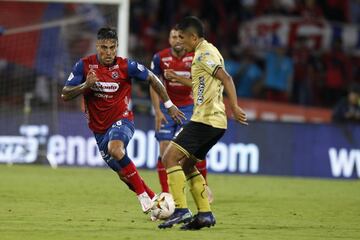 Las mejores imágenes de la goleada de Medellín 4-0 sobre Águilas Doradas en el cierre de la novena fecha de la Liga BetPlay.