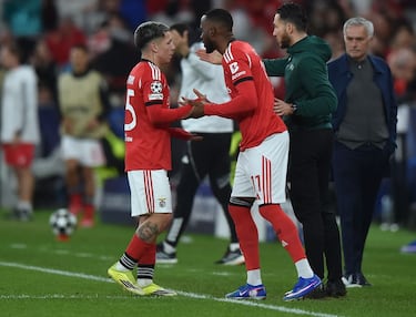 Lukebakio rompe el silencio del Benfica con Prestianni