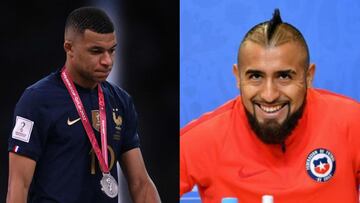 “Aprende de...”: el ataque más duro de Vidal a Mbappé y Europa