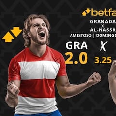 Granada vs. Al-Nassr: horario, dónde ver, pronósticos y estadísticas