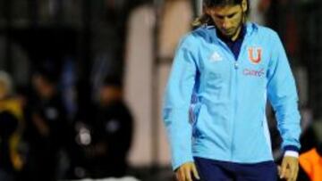 Sebastián Beccacece no lo pasa bien en Universidad de Chile.