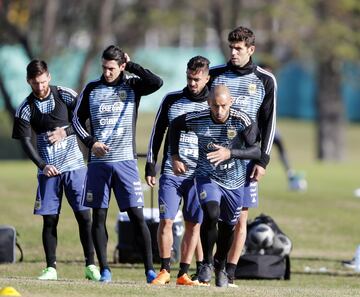 Entrenamiento de la albiceleste: ya están los 23 convocados