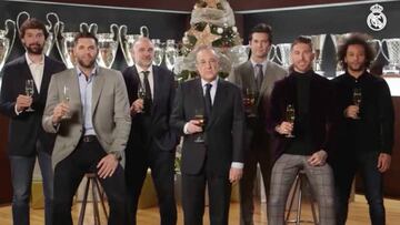 "Hemos vivido algo que no había ocurrido nunca"... así felicitó Florentino la Navidad