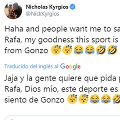 Kyrgios fue a por Nadal en Wimbledon: "Y la gente me dice que pida perdón..."