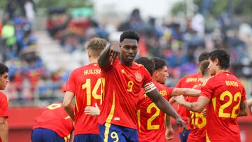 15/10/24 PARTIDO ESPAÑA-MALTA SUB 21 1-0 GOL DE SAMU OMORODION