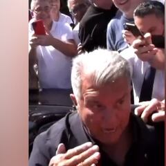 El vídeo de Laporta en Sevilla con el que no van a dar crédito: pasa de la ira a la euforia en menos de un segundo