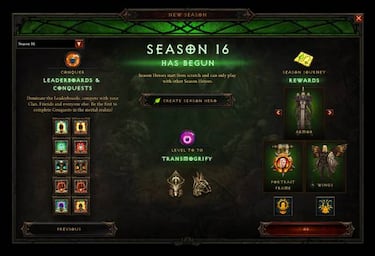 Diablo 3 arranca su Temporada 16 con una gran actualización
