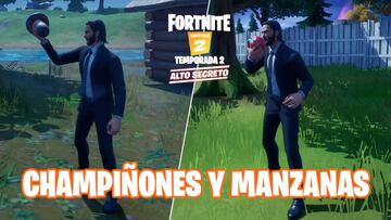 Fortnite Cap&iacute;tulo 2 - Temporada 2 | Desaf&iacute;o de Aventura de Skye: consume objetos que hay que buscar en Alameda Afligida o El Huerto