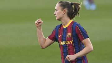 Graham Hansen, jugadora del Barça