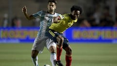 Argentina vs Colombia en imágenes por Eliminatoria