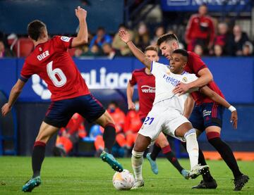 Rodrygo y David Garc¨ªa.