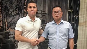 Rubi y Chen Yansheng.