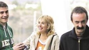 <b>ESTRELLA DEL FÚTBOL Y LA TELEVISIÓN. </b>Casillas triunfó también en el rodaje de la serie Siete Vidas.