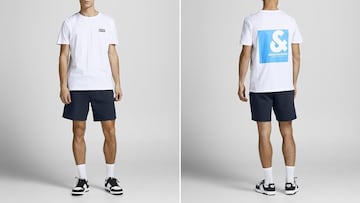 Pantalón corto de chándal para hombre de Jack & Jones de oferta en Amazon
