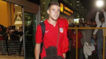 Aquino, durante la gira sudamericana.