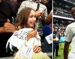 El tremendo gesto de Vinicius con una niña que acabó entre lágrimas