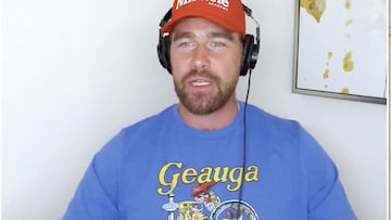 In a recent episode of the Kelce brothers’ podcast “New Heights”, Travis was wearing a shirt featuring an old amusement park that gained instant attention.