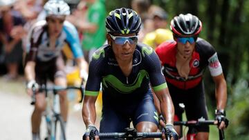 Nairo: "He luchado hasta donde he podido; han faltado fuerzas"