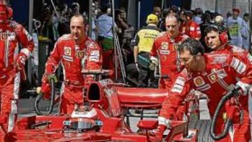 <b>PROBLEMAS. </b>Ferrari tuvo un fin de semana nefasto en Australia, y ahora ha encontrado la explicación.