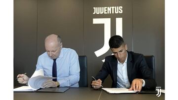 Marotta y Cancelo.