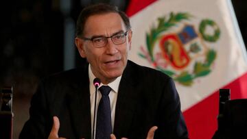 El presidente de Perú, Martín Vizcarra. EFE/Ernesto Arias/Archivo
