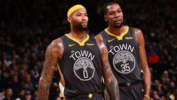 Durant y Cousins seguirán sin jugar: los Warriors, en cuadro