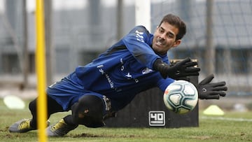 Dani Hernández podría debutar este viernes ante el Real Oviedo