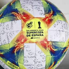 La Supercopa tendrá su balón con el distintivo de la competición