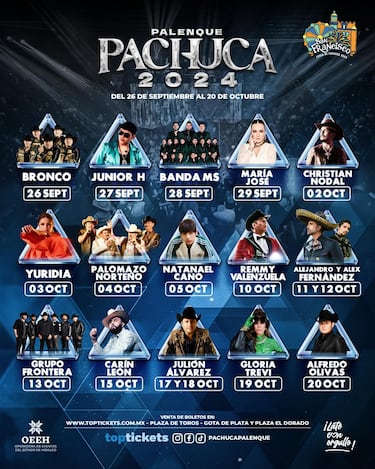 Feria Pachuca 2024: artistas, cuándo inicia y dónde comprar los boletos