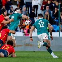 Irlanda A enseña a España el camino de la élite rugbística