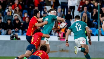 Irlanda A enseña a España el camino de la élite rugbística
