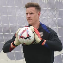 La cesión de Ter Stegen al Girona, a punto