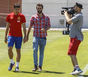 Vallejo atendió a AS en Las Rozas.