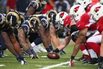 Partido Arizona Cardinals - St. Louis Rams.