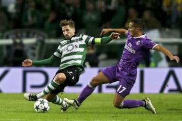 Adrien Silva y Lucas Vázquez.