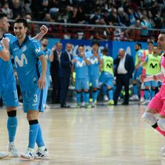 El Movistar y el Valdepeñas recuperan la sonrisa