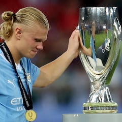 Erling Haaland tiene una enorme cuenta pendiente en las finales con Manchester City