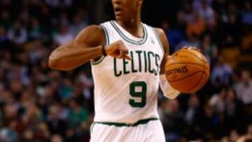 Rajon Rondo, base de los Celtics.
