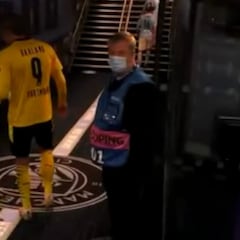 La petición del juez de línea a Haaland que va a hacer saltar todas las alarmas a la UEFA