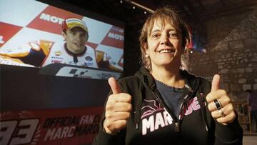 Roser Alentá, madre de Marc Márquez.