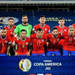 Formación confirmada de Chile hoy ante Bolivia en Copa América