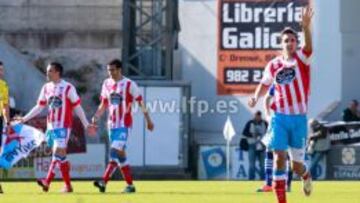 La altura del argentino Caballero permite al Lugo seguir escalando