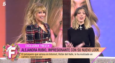 V¨ªctor del Valle le cambia el ¡®look¡¯ en directo a Alejandra Rubio