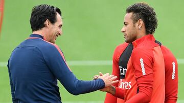 Neymar and Emery are on the same page, to PSG's relief