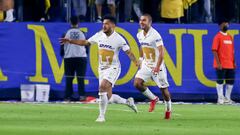  Jose de Oliveira celebrates his goal 0-1 of Pumas during the game America vs Pumas UNAM, Clasico Capitalino in USA, friendly preparation, at Dignity Health Sports Park, on October 08, 2021.
 
 &lt;br&gt;&lt;br&gt;
 
 Jose de Oliveira celebra su gol 0-1 d