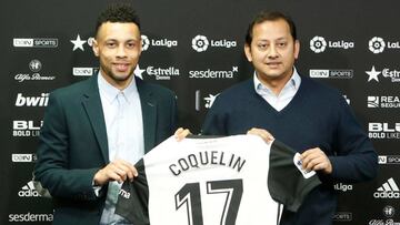 Coquelin: "Me arrepiento de no haber venido antes al Valencia"