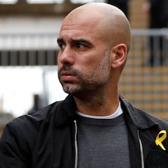 Many Spaniards are p***** off with Guardiola's yellow ribbon protest, says FA chief Martin Glenn