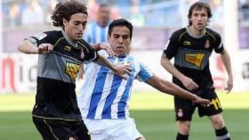 <b>EL ÍDOLO LOCAL. </b>Raúl Baena no pudo rubricar con un triunfo el seguimiento que tuvo en Málaga.