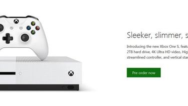 Xbox One S a 299 dólares en agosto